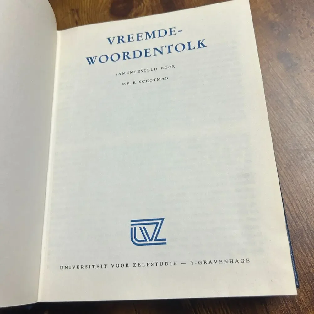 Book vreemde woordentolk